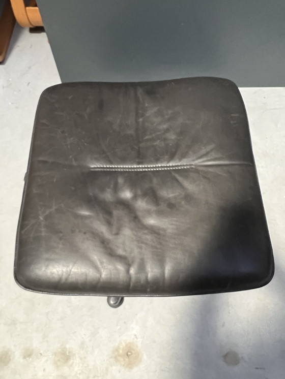 Image 1 of Berg Furniture Denmark, fauteuil de repos avec pouf