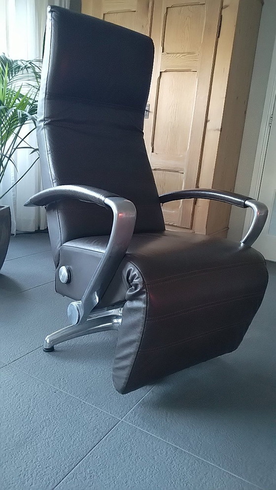 Image 1 of Modern Leather Relax Armchair