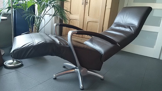 Image 1 of Modern Leather Relax Armchair