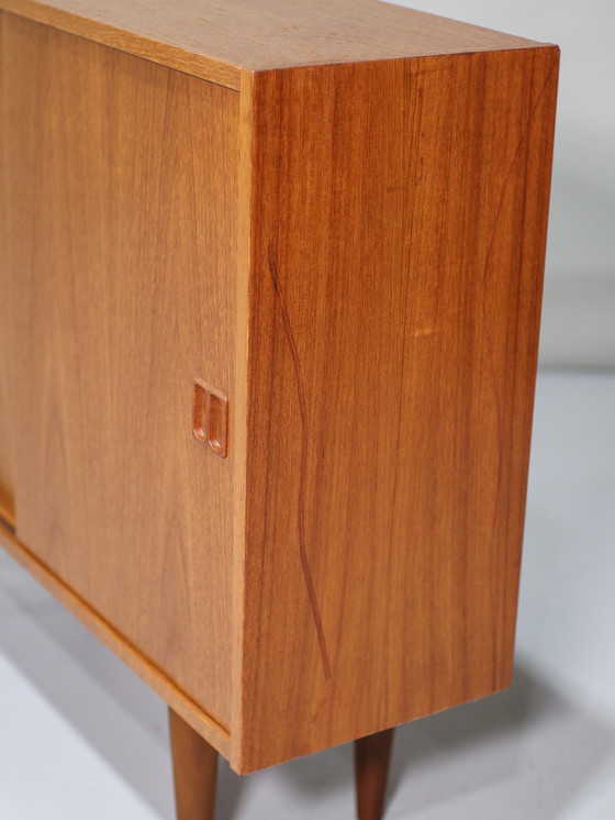 Image 1 of Cabinet Vintage Danish Teak Shallow