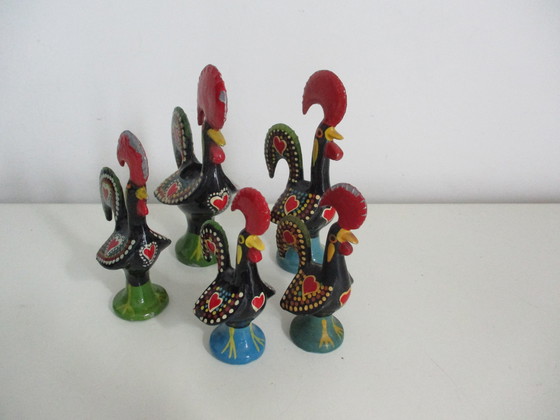 Image 1 of 5 pezzi di galli portoghesi Barcelos
