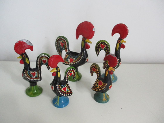 Image 1 of 5 pezzi di galli portoghesi Barcelos