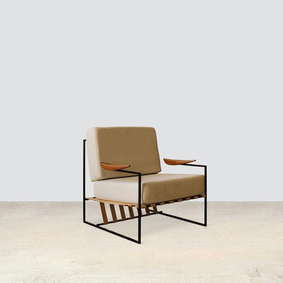 Image 1 of Pair of vintage "Anette" armchairs in wood by Jorge Zalszupin, 1960