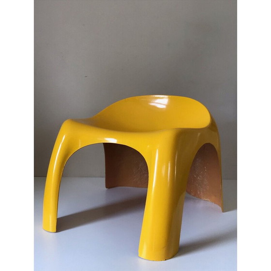 Image 1 of Sedia vintage efebino design stacy duke, anni '70