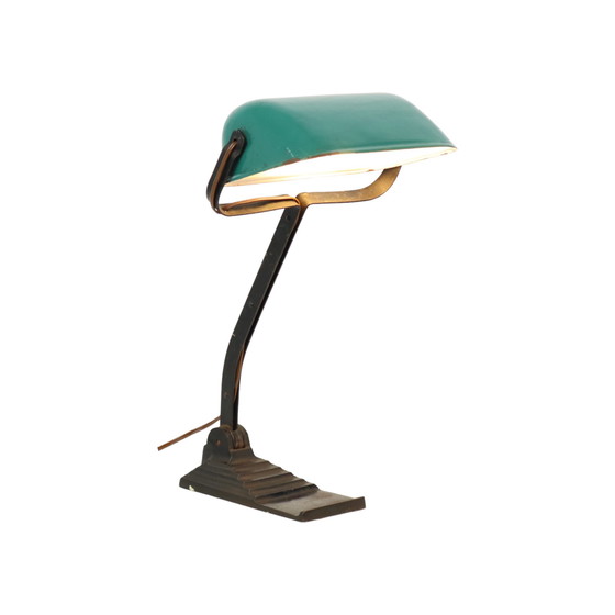 Image 1 of Art Deco Desk Lamp Notary Lamp Erpé