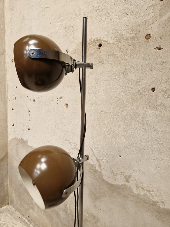 Image 1 of Lampadaire vintage lampe globe