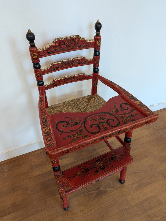 Image 1 of Hindelooper Children's Chair