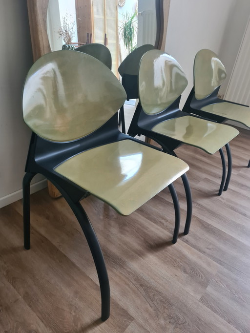 3x Gerd Lange Design Chairs