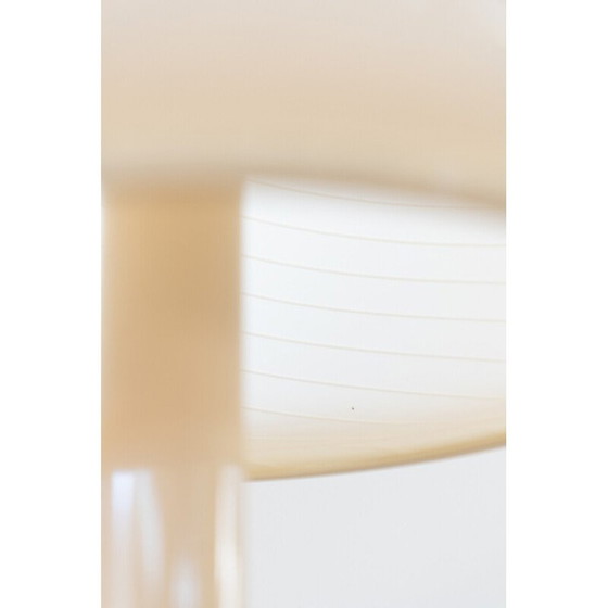 Image 1 of Vintage Space Age mushroom lamp in aluminum and glass by Steinhauer, 1970