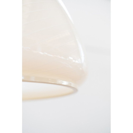Image 1 of Vintage Space Age mushroom lamp in aluminum and glass by Steinhauer, 1970