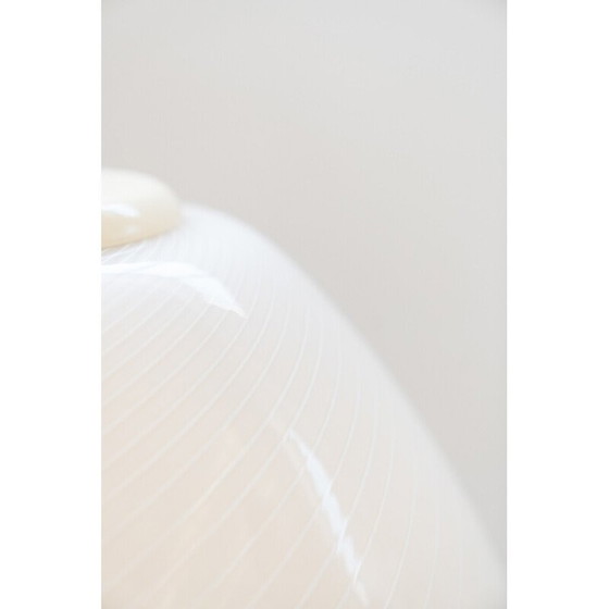 Image 1 of Vintage Space Age mushroom lamp in aluminum and glass by Steinhauer, 1970