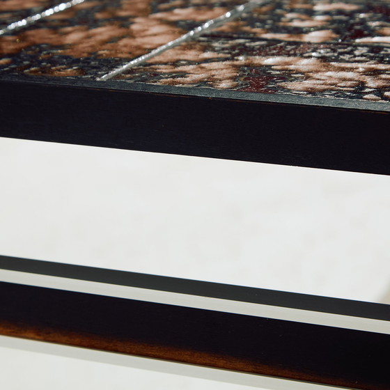 Image 1 of Mk10681 Steel And Ceramic Coffee Table, Set Of 2