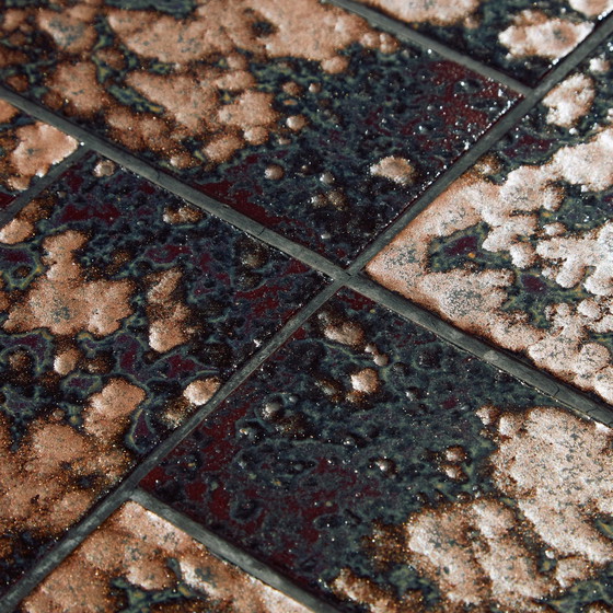 Image 1 of Mk10681 Steel And Ceramic Coffee Table, Set Of 2