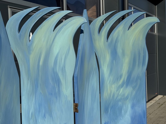 Image 1 of Renée Vos Waves folding screen