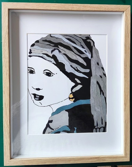 Image 1 of Martine Jacobs - The Girl With The Golden Pearl Earring