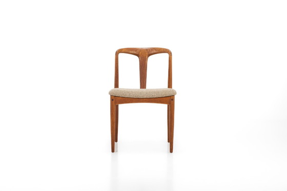 Image 1 of Set Of Six 'Juliane' Dining Chairs By Johannes Andersen For Uldum Mobelfabrik - Zes Stoelen