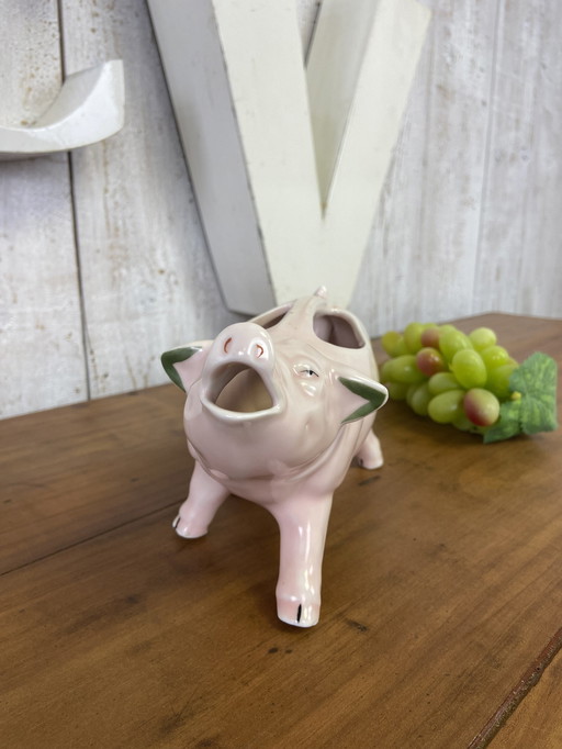 Pig Porcelain gravy boat