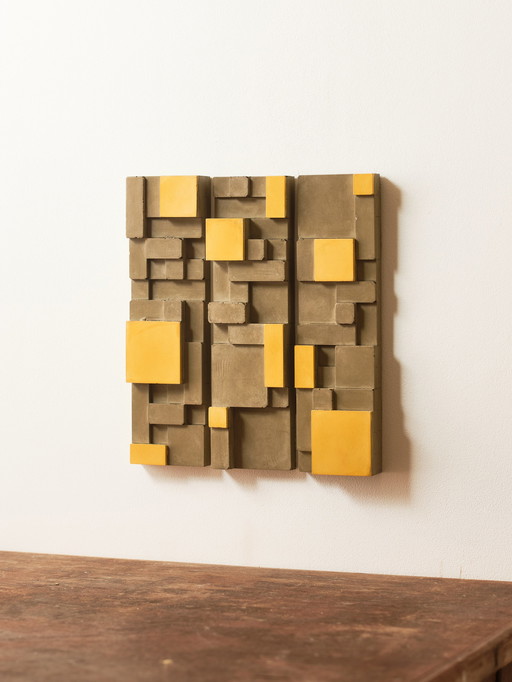 3 Brutalist Wall Objects