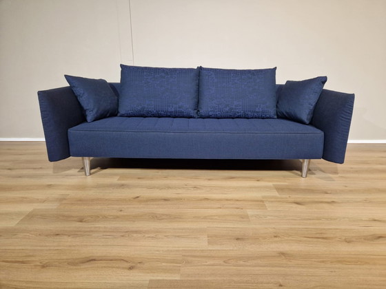 Image 1 of NEW Montis Noa 3 seater Design Sofa Blue