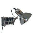 Vintage Scissor Wall Light - Chromed Metal - Mid Century Modern - ca. 1970’s - Extendable / Adjustable