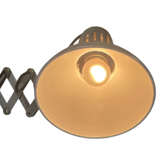 Image 1 of Vintage Scissor Wall Light - Chromed Metal - Mid Century Modern - ca. 1970’s - Extendable / Adjustable