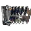 Vintage Scissor Wall Light - Chromed Metal - Mid Century Modern - ca. 1970’s - Extendable / Adjustable