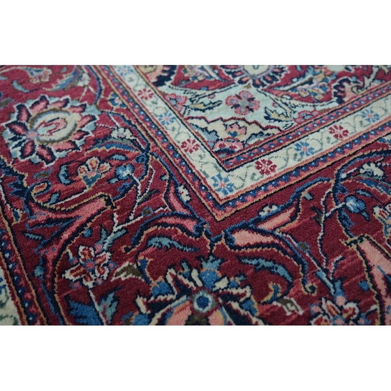 Image 1 of Tappeto vintage in lana annodato a mano, anni '30