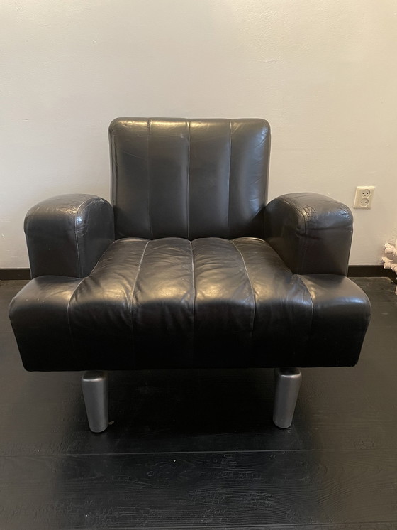 Image 1 of Set Of 2 Leolux Wizard Armchairs