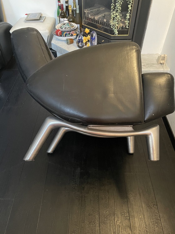 Image 1 of Set Of 2 Leolux Wizard Armchairs
