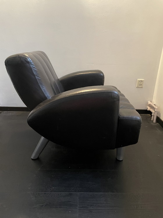 Image 1 of Set Of 2 Leolux Wizard Armchairs