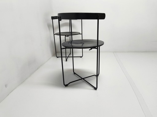 2X Kusch & Co Soley 2750 Folding Chairs By Valdimar Harðarson