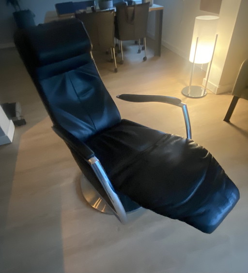 Prominent Relax Chair Black Leather