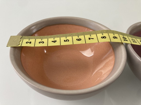 Image 1 of Set Of Three Colorful Bowls