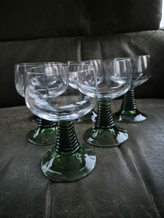 Image 1 of 6 Roemer Wine Glasses