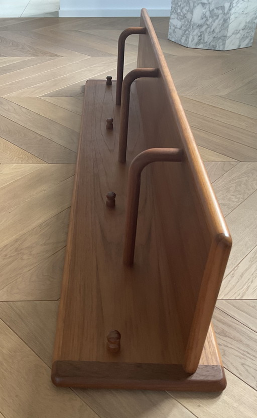 Teak wall coat rack Kai Kristiansen