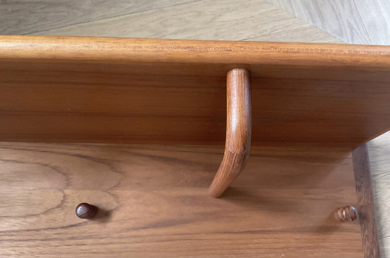 Image 1 of Teak wall coat rack Kai Kristiansen