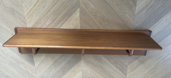 Image 1 of Teak wall coat rack Kai Kristiansen