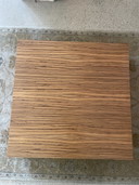 Zebrano coffee table