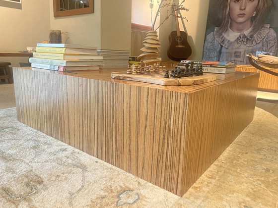 Image 1 of Zebrano coffee table