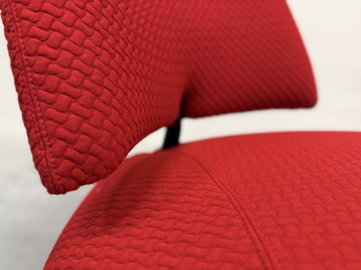 Leolux Pallone Armchair Red Fabric