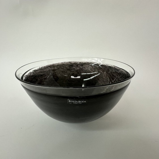 Image 1 of Vintage "Satellite bowl" glass vase by Bertil Vallien for Kosta Boda, Sweden 1990