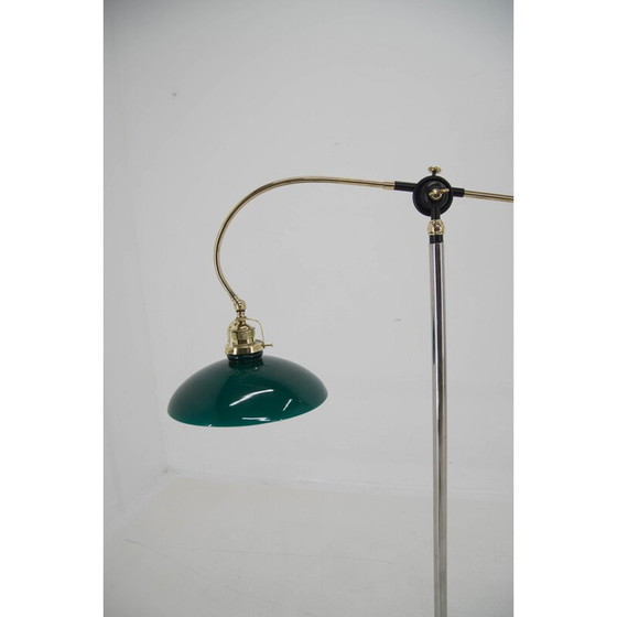 Image 1 of Vintage Art Deco adjustable floor lamp, Denmark 1940
