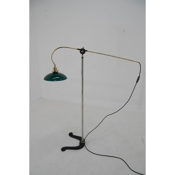 Image 1 of Vintage Art Deco adjustable floor lamp, Denmark 1940