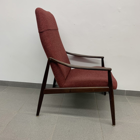 Image 1 of CHAISE LONGUE DE HARTMUT LOHMEYER POUR WILKHAHN, ANNÉES 1950