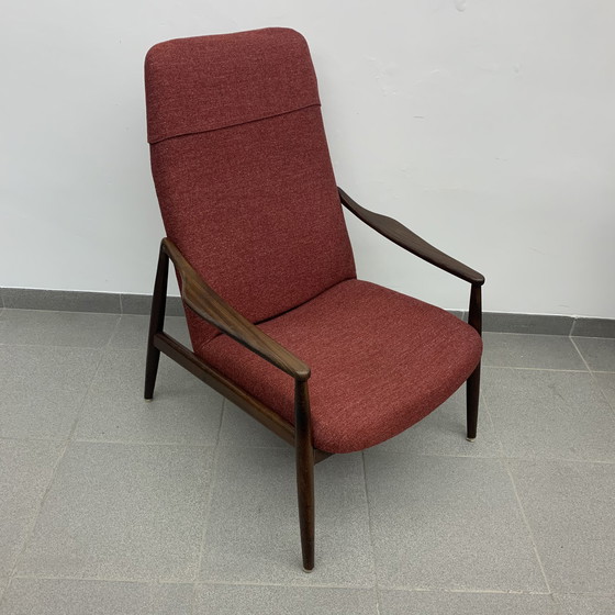 Image 1 of CHAISE LONGUE DE HARTMUT LOHMEYER POUR WILKHAHN, ANNÉES 1950