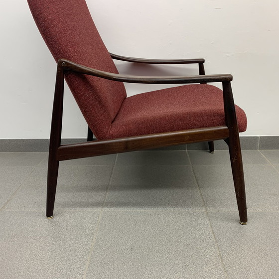 Image 1 of CHAISE LONGUE DE HARTMUT LOHMEYER POUR WILKHAHN, ANNÉES 1950