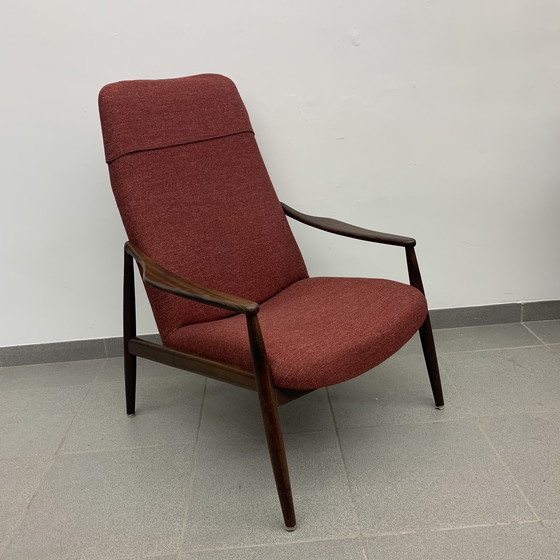 Image 1 of CHAISE LONGUE DE HARTMUT LOHMEYER POUR WILKHAHN, ANNÉES 1950