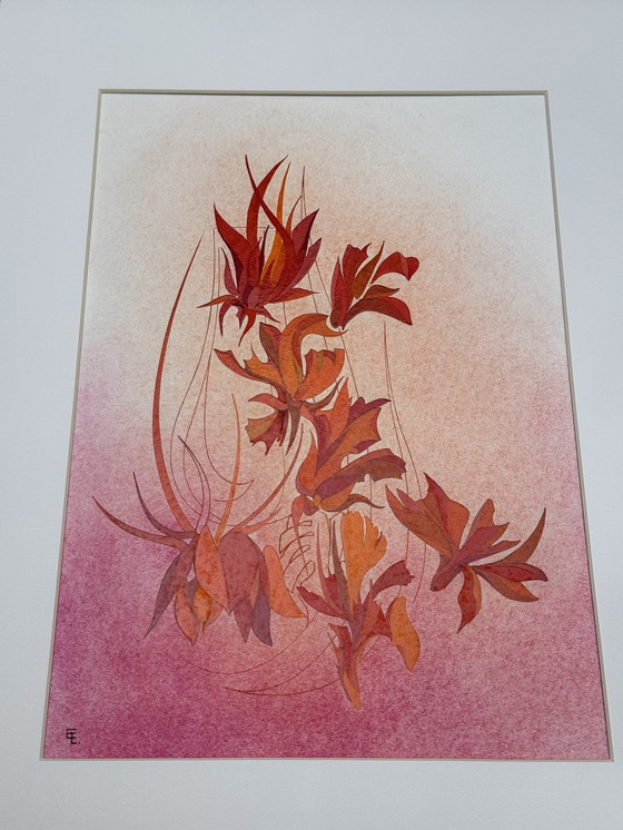 Image 1 of Floral Composition (1970) - Eugène Eechaut (1928-2019)