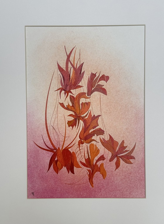 Image 1 of Floral Composition (1970) - Eugène Eechaut (1928-2019)