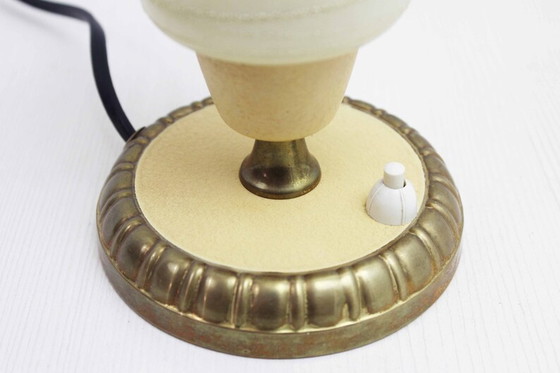 Image 1 of Art Deco brass table lamp